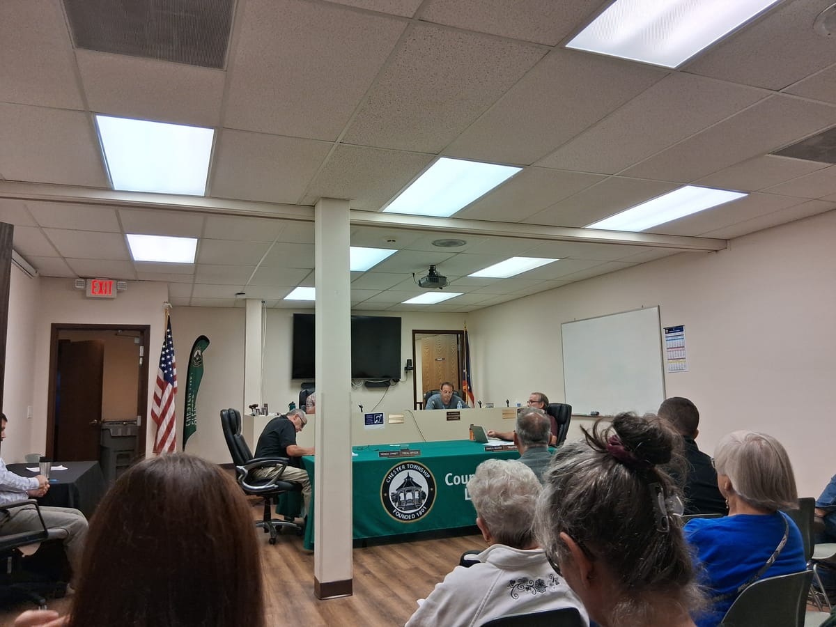 Chester Trustees Vote To Rezone Fire Station Property for Industrial Use